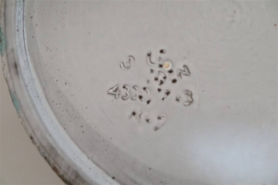 Empty ceramic pocket by Ingrid Atterberg 1960