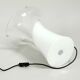 Huge 1960s italian two-piece Murano glass mushroom table lamp by Vistosi