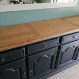 Custom oak sideboard