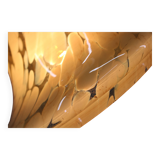 1970's Glass Pendant Light, Czechoslovakia