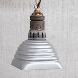 Antique mercury glass french pendant light