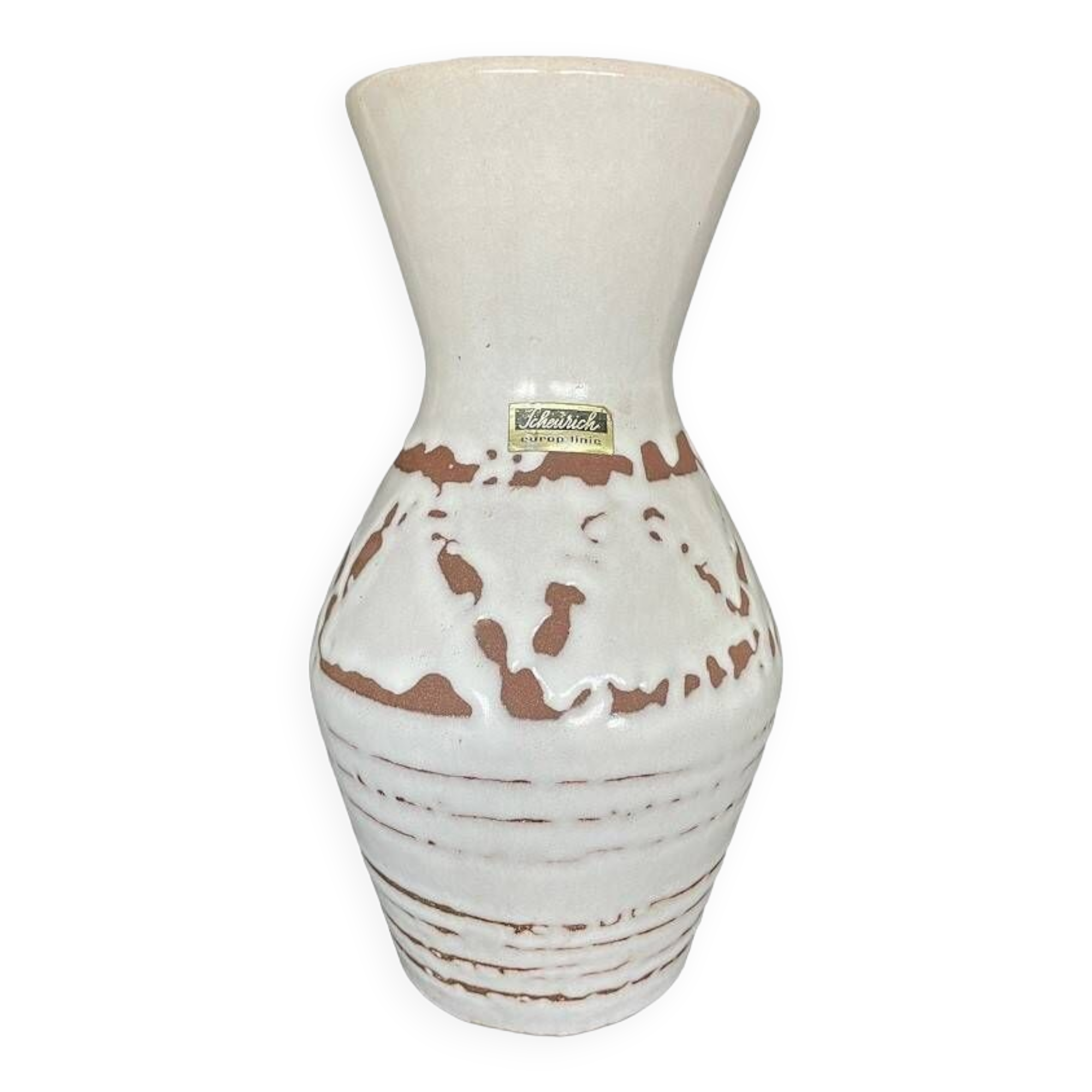 Vintage ceramic vase Scheurich europ linie 523 21