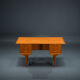 Danish teak desk by Gunnar Nielsen for Tibergaard 1960s