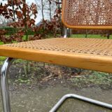 Suite of 4 vintage Chairs model Cesca designed by Marcel Breuer Design