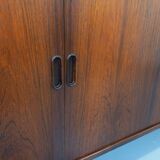 Vintage Scandinavian enfilade by Danish designer Arne Vodder in rosewood.