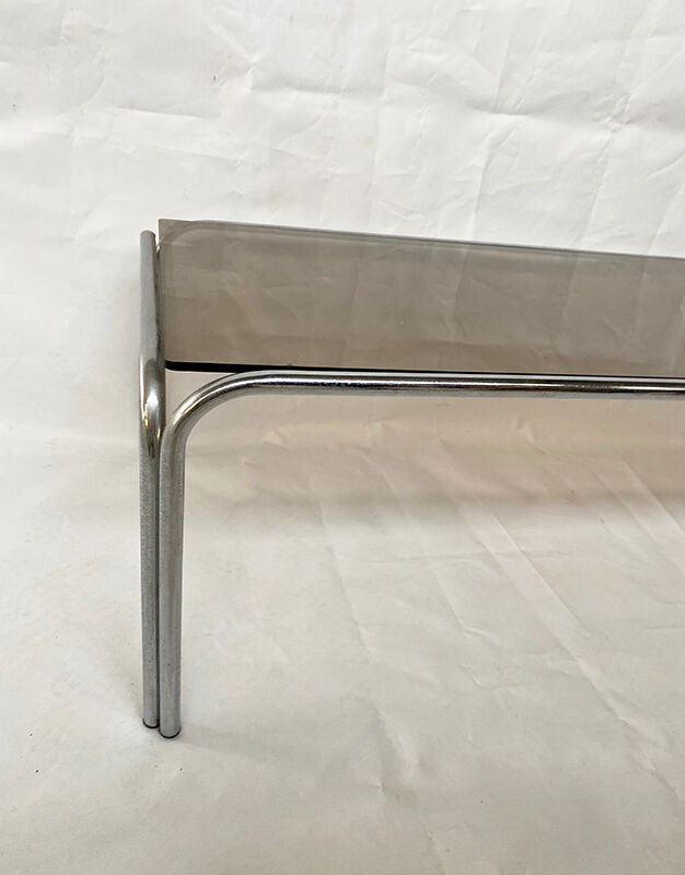 Coffee table smoked glass