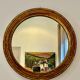Old mirror in gilded wood early twentieth century