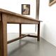 XXL farmhouse table in solid oak 350 cm - Reconstruction Style - 1950s