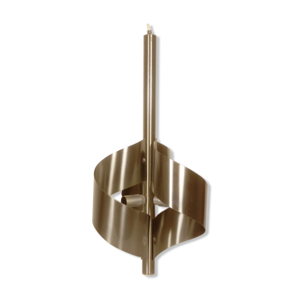 Suspension "Space age" acier brossé 1970
