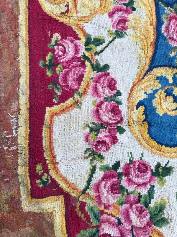 Old carpet soap spain handmade 275 x 555 cm