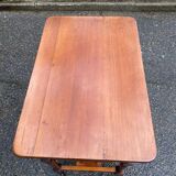 Vintage solid wood sideboard with storage.
