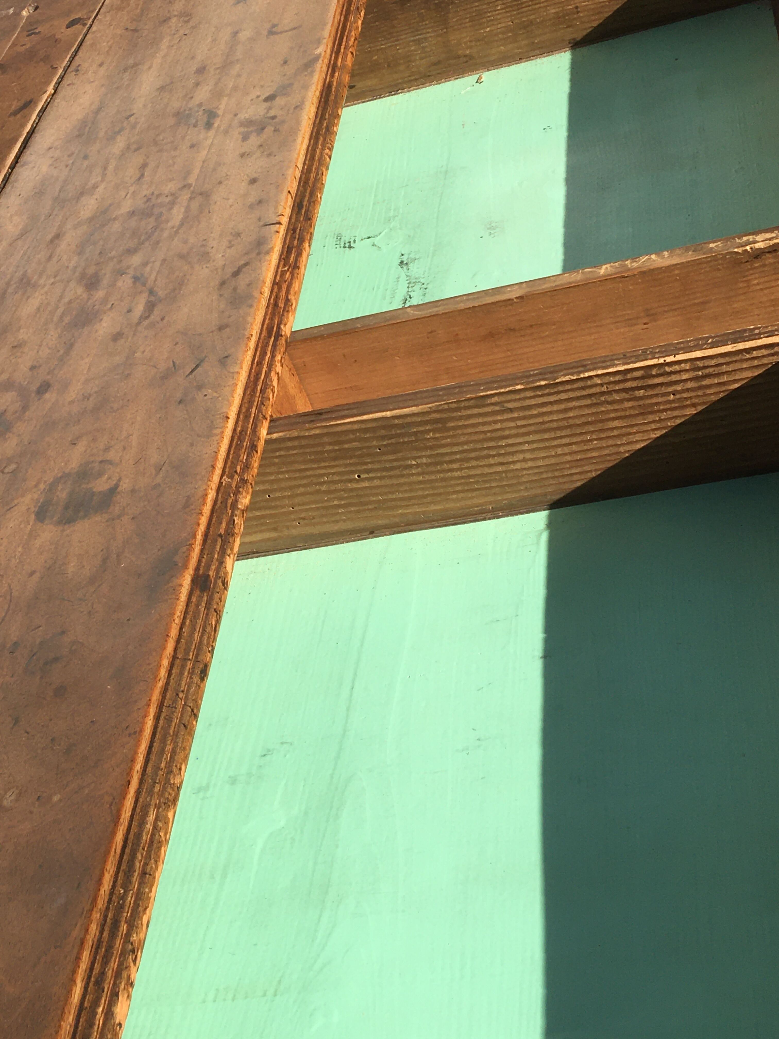 Old parisian buffet in fir