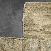 Tapis indien en jute tissé à plat, années 1970