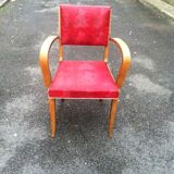 Chair red bridge with his imitation of origin