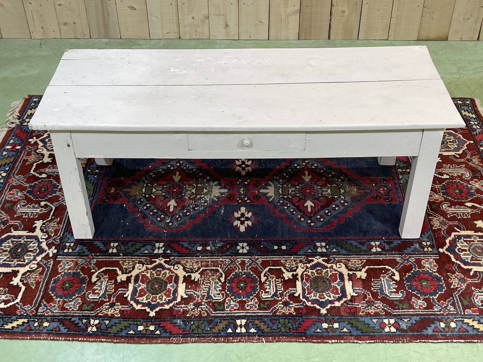 Fir coffee table - early twentieth century