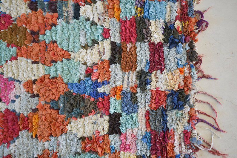 Carpet boucherouite 135x155cm