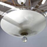 Art Deco lustre produced in Czechoslovakia during the 1940s.