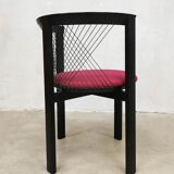 Danish vintage design String dining chair Niels Jørgen Haugesen