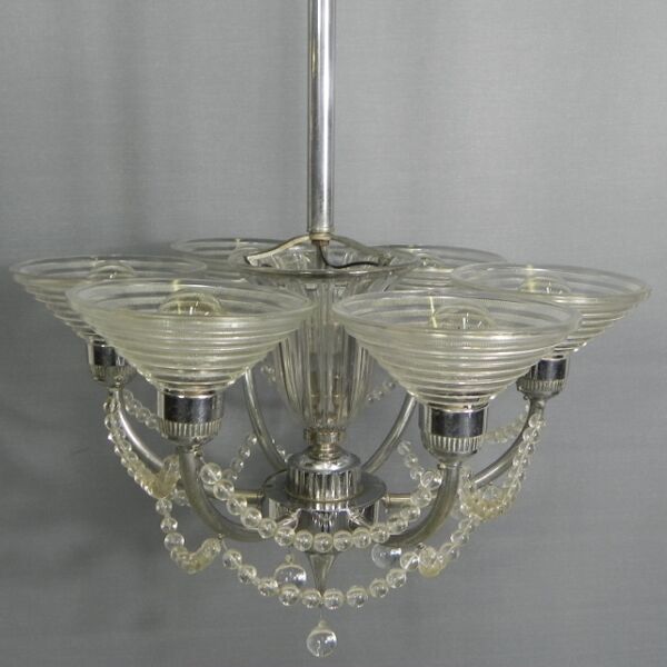 Lustre Art Déco G. Leleu