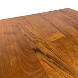Table basse scandinave en teck massif par Yngvar Sandström - 1960