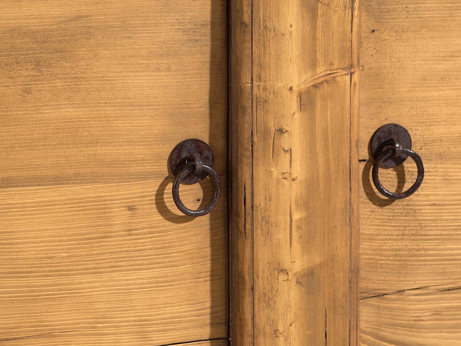 Antique two-door sideboard (c.1900) #9