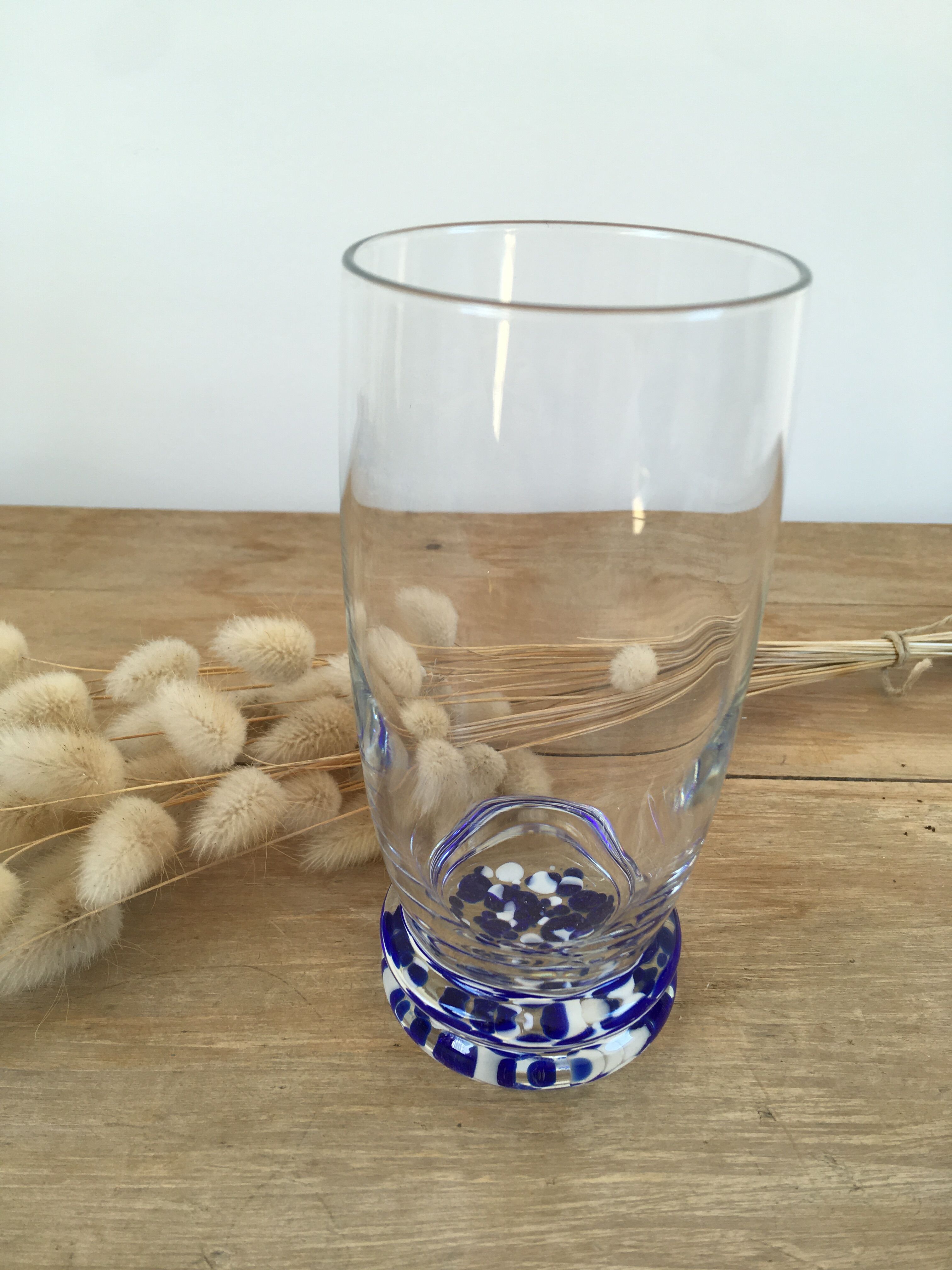 Murano style water glasses