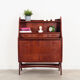 Secrétaire en teck, design scandinave, années 1960, fabriqué par SW Finland