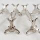 Christofle Chrysanthème, 4 silver-plated knife rests, excellent condition.