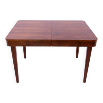 Table with chairs designed by J. Halabala from the 1930s, Czechoslovakia, after renovation
