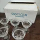 Set of 6 crystal digestif glasses from Saint Louis Trianon - NEW