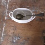 18th century faience mustard pot