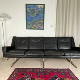 Shaker leather sofa