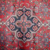 Handmade vintage Persian Bidjar rug 112cm x 176cm, 1960s