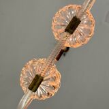 Venetian Murano glass chandelier with two light points circa 1950