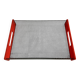 Plexiglas tray, Italian work, 1980