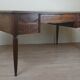 Very large oak center desk from the Art Deco period circa 1930