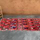 Red Boujad Moroccan rug - 10 x 237 cm