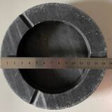 Dark Gray Black Marble Ashtray