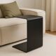 Table d'appoint minimaliste en acier