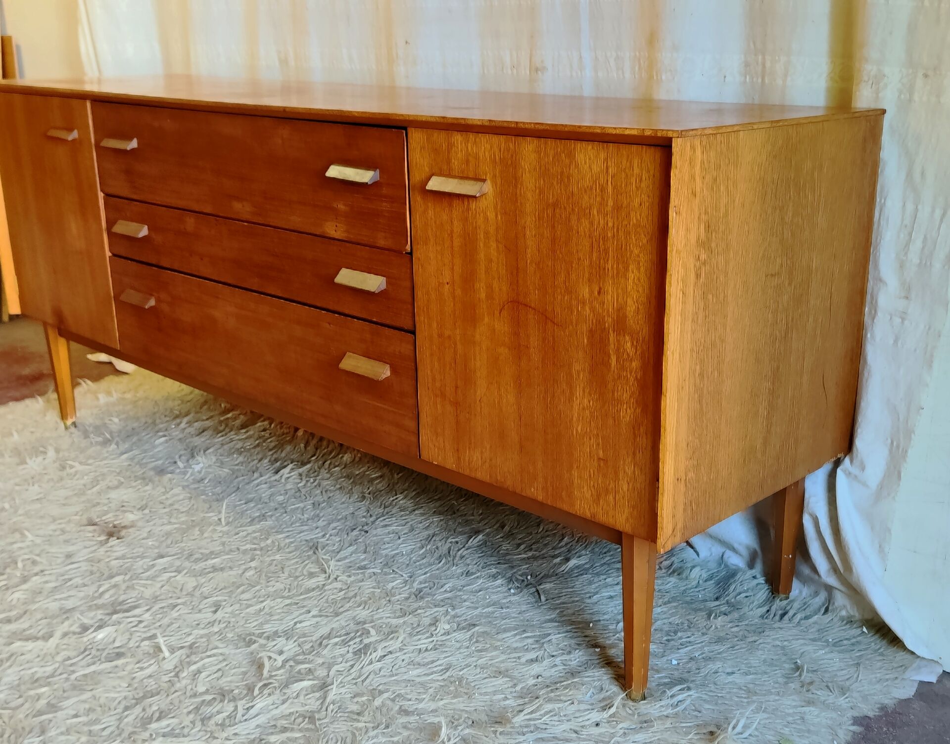 Scandinavian enfilade style in teak by G-Plan - 1960s