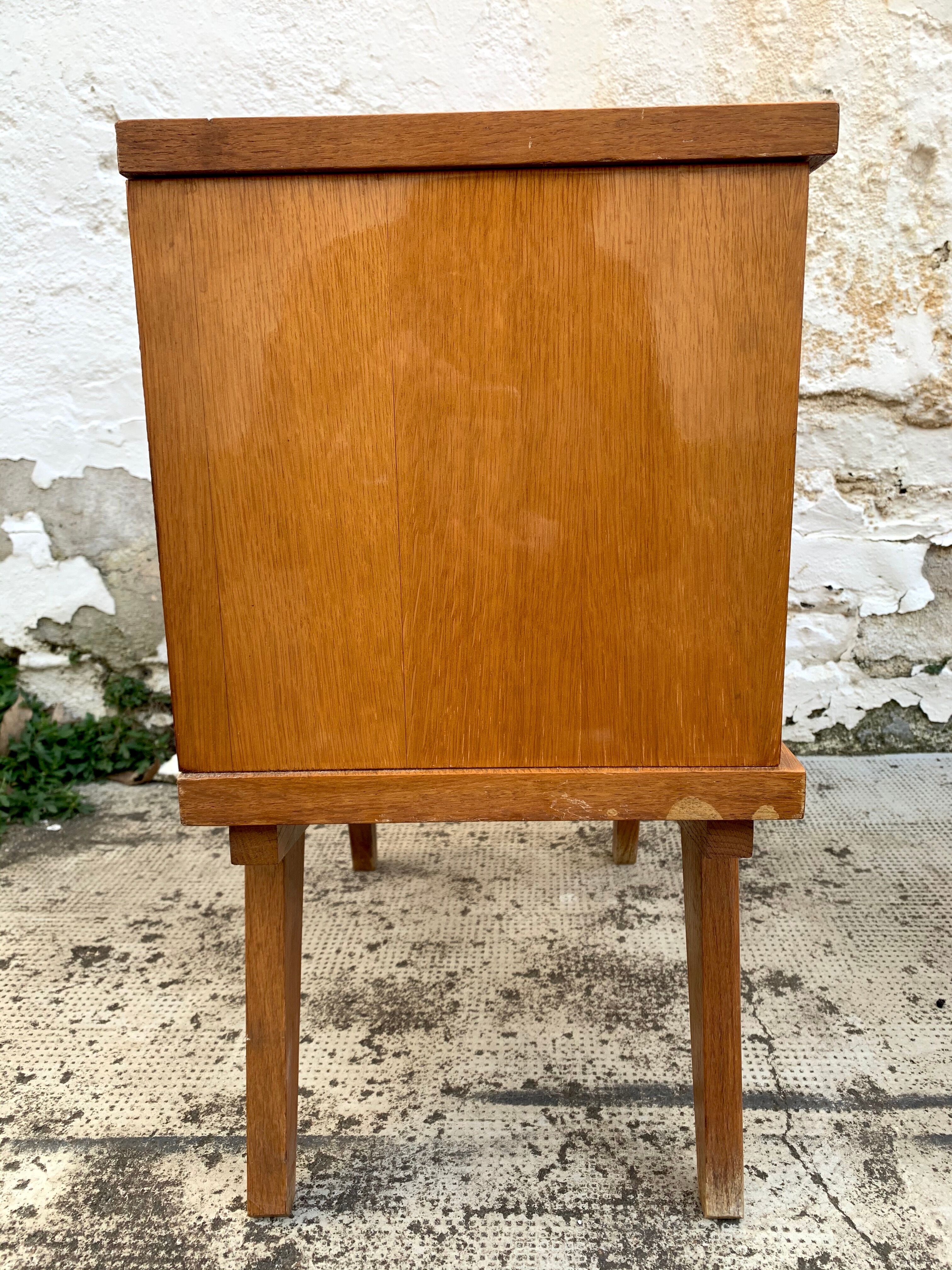 Pair of vintage bedsides