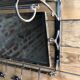 Coat holder "Vestibule" Chrome Art Deco style long 79 cm