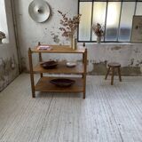 XS oak draper's table