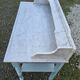 Marble top dressing table old white marble top dressing table