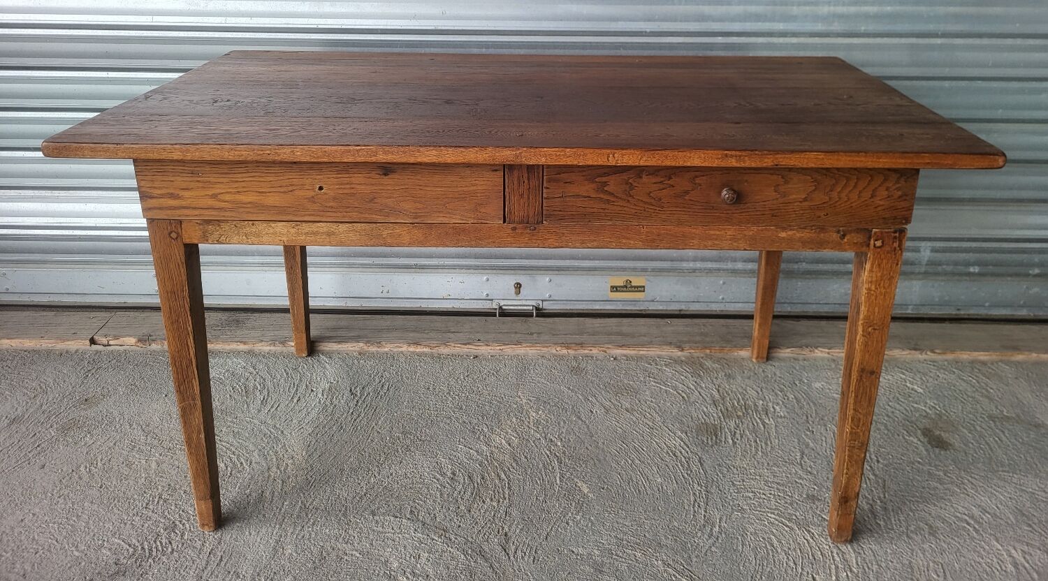 Authentic old farmhouse table