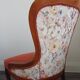 Antique armchair, Victorian style, fully restored – Unique piece