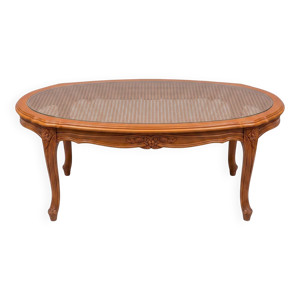 table basse ovale
