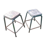 Pair of stools of workshop
