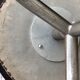 Tabouret en skaï et inox