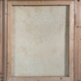 Hst painting of 1970 : "bouquet of muffliers flowers" signed m. l. petit